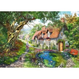 Ravensburger - Puzzle casuta pe deal 1000 piese design nou Ravensburger - 1